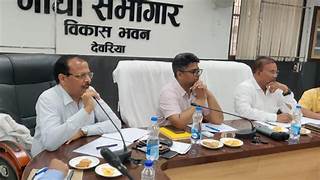 Photo of Mau News: तहसील घोसी में टास्क फोर्स की बैठक सम्पन्न  टीडी एवं एनडीडी अभियानों की तैयारी पर हुई व्यापक चर्चा