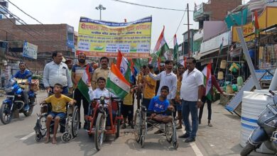 Photo of Kaushambi News-दीपमाला जन कल्याण सेवा संस्थान ने निकला तिरंगा यात्रा