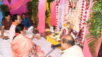 Photo of Sonbhadra News- रेनुसागर में श्रद्धाभाव के साथ पूजे गए आदि देवशिल्पी भगवान विश्वकर्मा