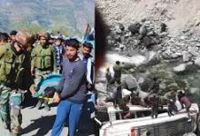 Photo of Doda accident: डोडा जिले में बड़ा हादसा, सेना की गाड़ी 200 फीट गहरी खाई में गिरी, 10 जवान शहीद, 11 घायल